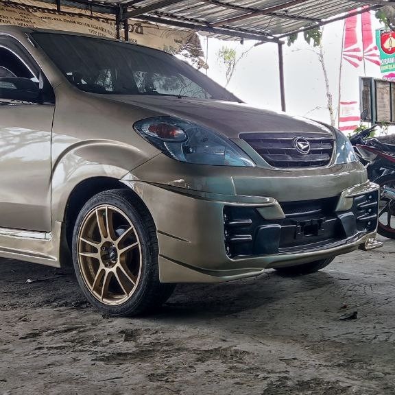 bodykit xenia 2004 2005 2006 2007 2008 2009 2010 2011 mugen Top Quality (KUAT, RINGAN, LENTUR, MUDAH DI REPAIR) Harga 1,340,000 rupiah*Gratis Ongkir