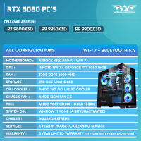Armaggeddon ULTRA 9 285K + RTX 5080 Custom Gaming PC Desktop 2TB SSD 32GB RAM