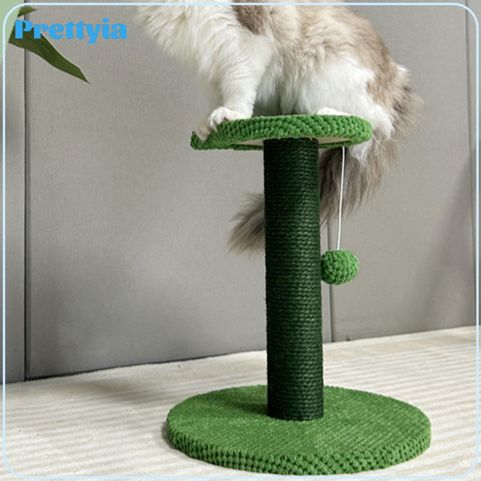 Cat Scratch Tree Tower Sisal Height 14inch Toy Cat Claw Scratcher Quick Installation Durable with Interactive Ball Decoration for Kittens ราคา 1,622 บาท*ส่งฟรี