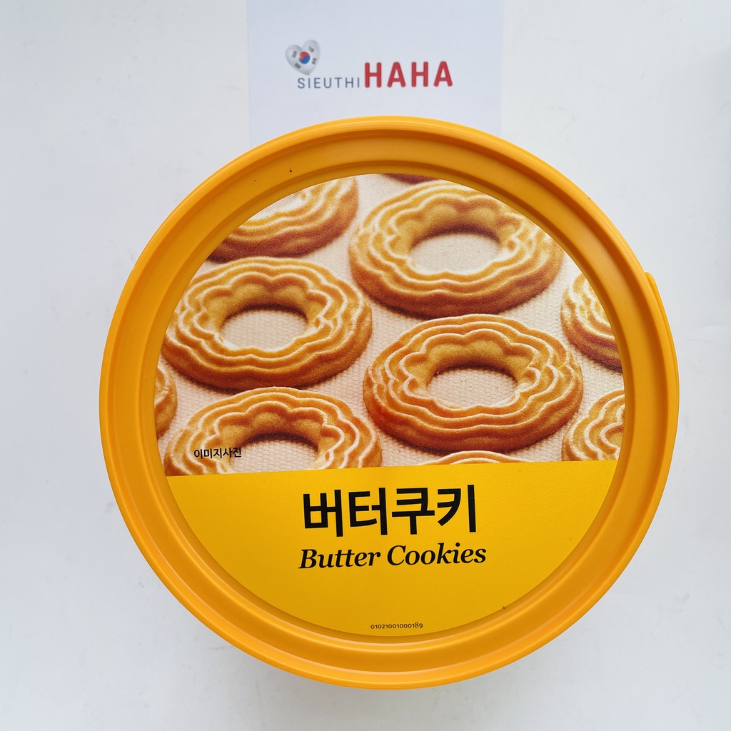 Bánh quy bơ xô hàn quốc No Brand By Emart BUTTER COOKIES 400g