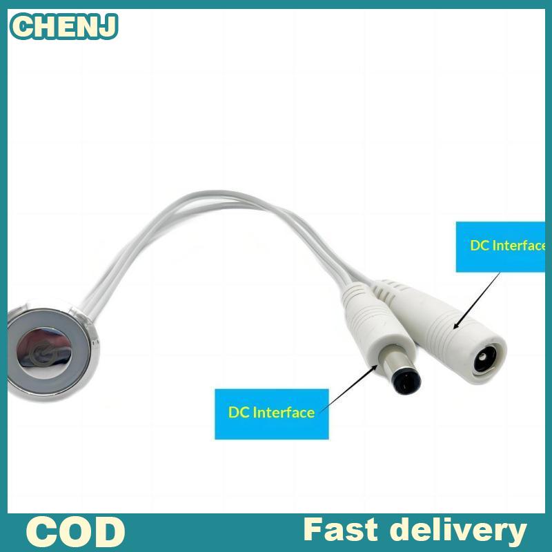 CHENJ สวิตช์หรี่ไฟ LED แบบสัมผัส1แพ็ค DC 5V-24V ตัวควบคุมความสว่างแบบสากลสำหรับงานปาร์ตี้ไฟสาย LED ตกแต่ง ราคา 63 บาท*ส่งฟรี