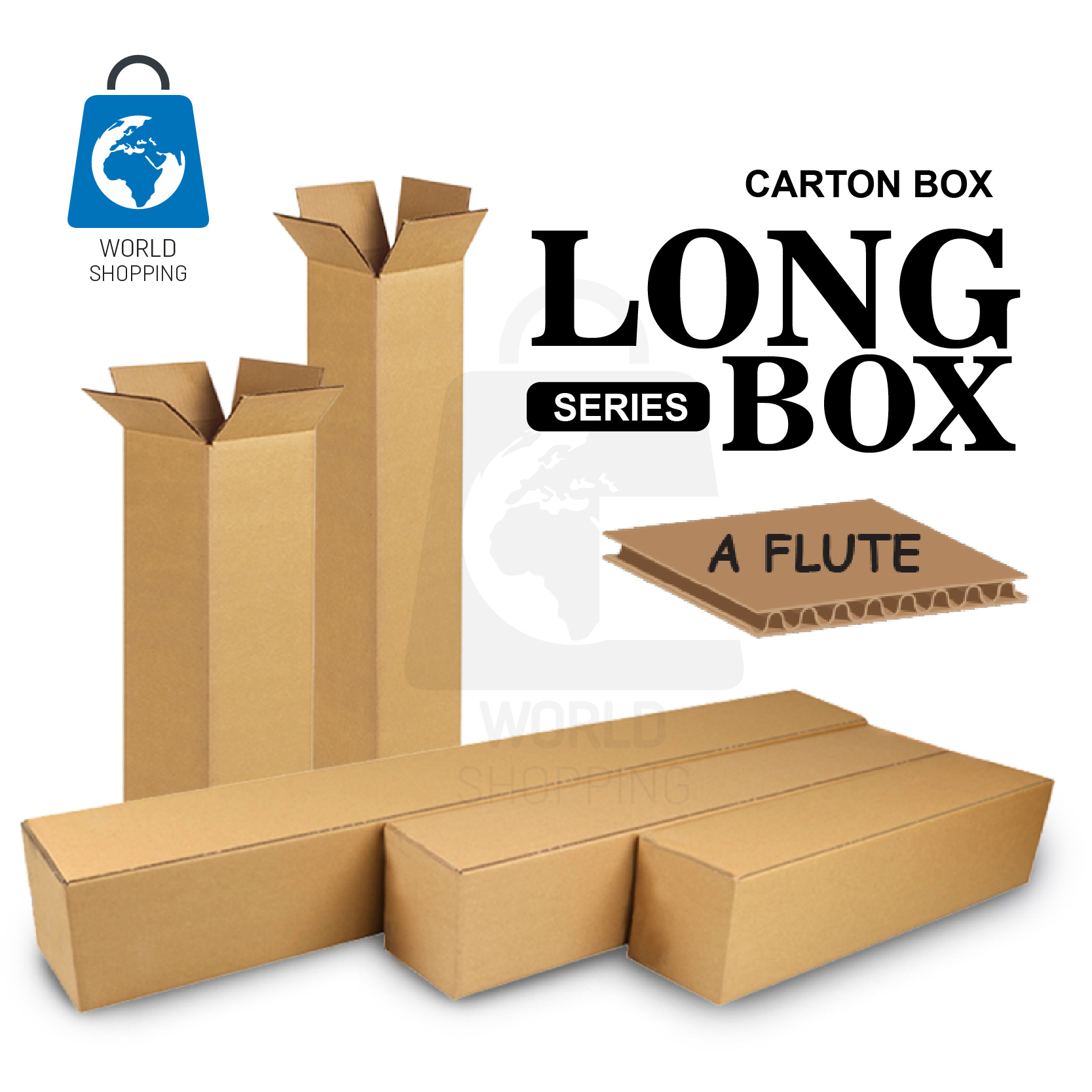Packing Box Packaging Box Carton Box Paper Boxes Kotak A Type - Long Size
