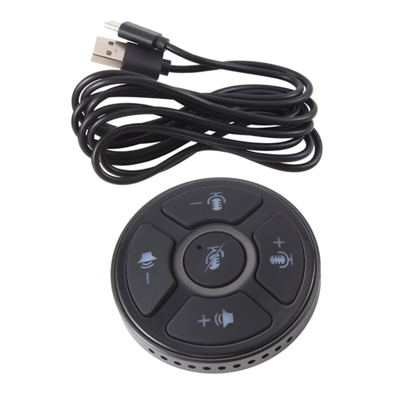 Desktop USB Conference Microphone Speaker 360° Omnidirectional PC Computer Condenser Mic Mute Function for Laptop