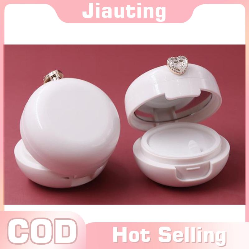 Jiauting 1 chai màng môi trắng 20g hộp màng môi kèm Cọ son dưỡng môi chai rỗng