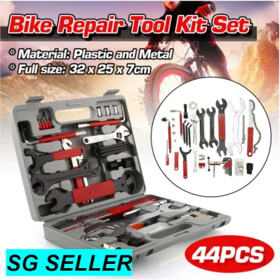 44PCS/Kit Complete Bike Bicycle Repair Tools Professional Mountain Tool Set Maintenance Cycling Kit Tools Set