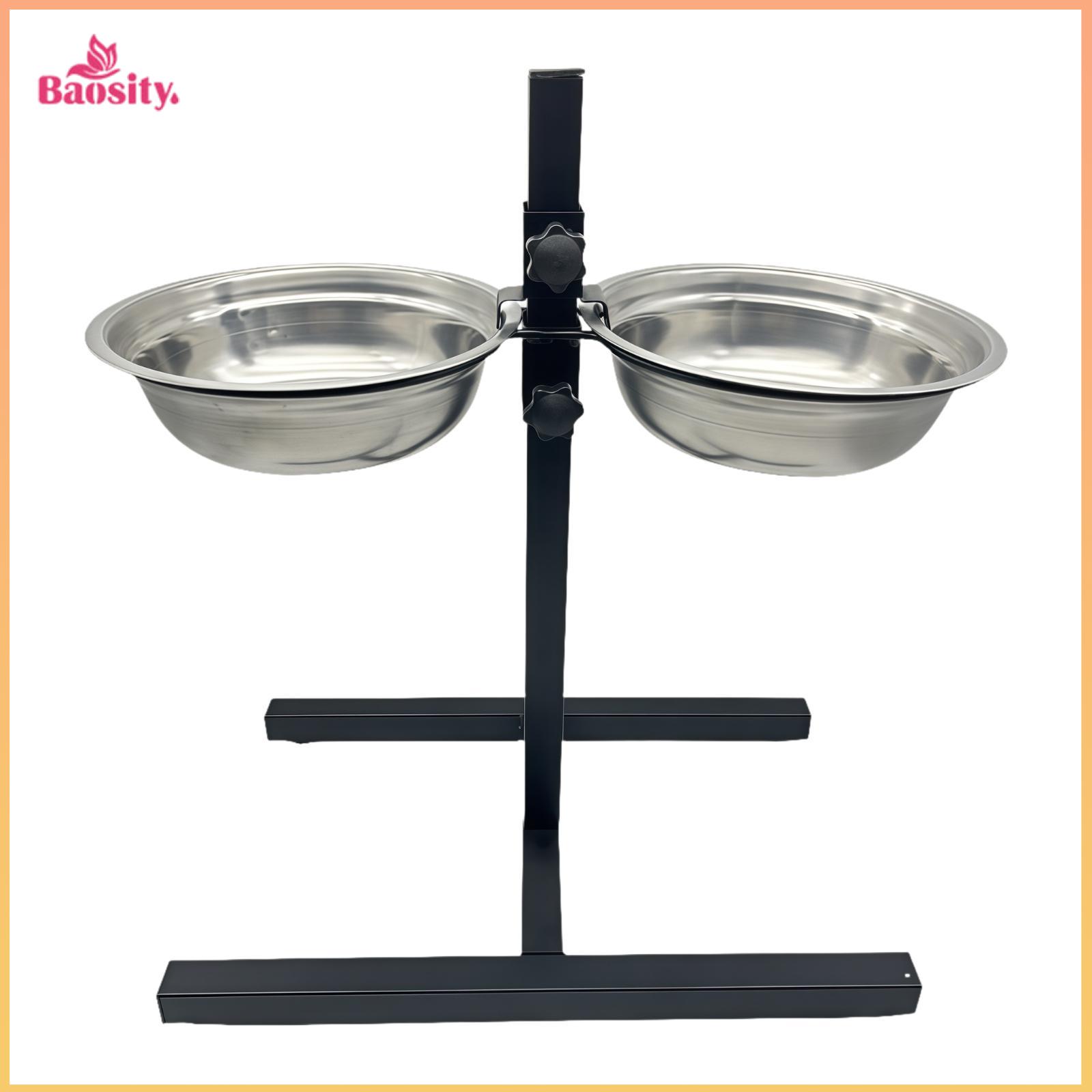 Food Water Bowls Holder Elevated Raised Dog Bowl Stand No Spill Adjustable Height Stand Feeding Station for Indoor Cats Accs ราคา 4,979 บาท*ส่งฟรี
