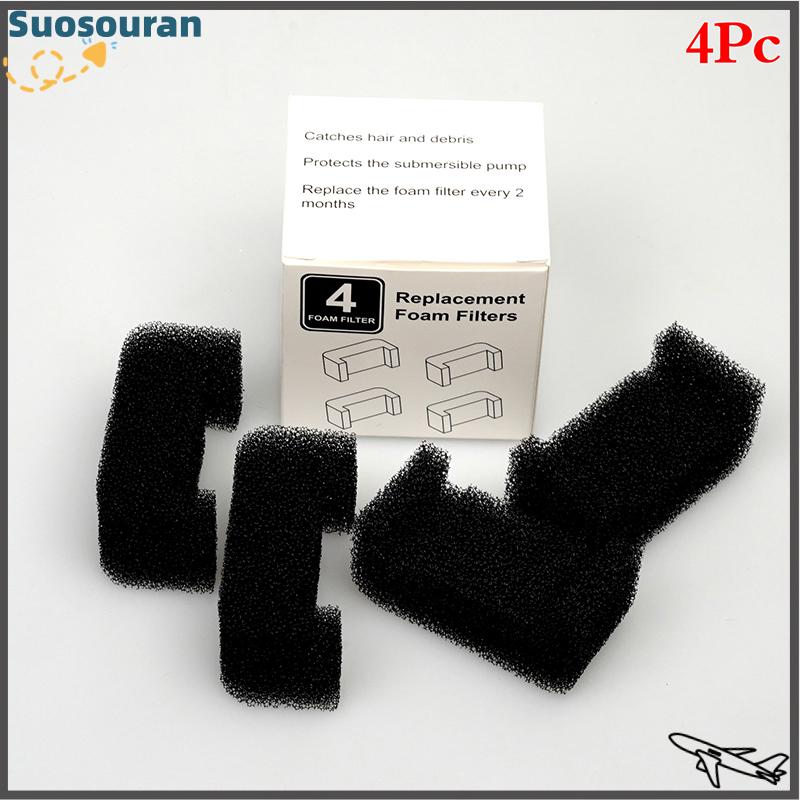 【suosouran】🔥🔥 Bộ lọc bọt biển cho đài phun nước cho mèo thú cưng bộ lọc bọt thay thế đài phun nước cho mèo - 3