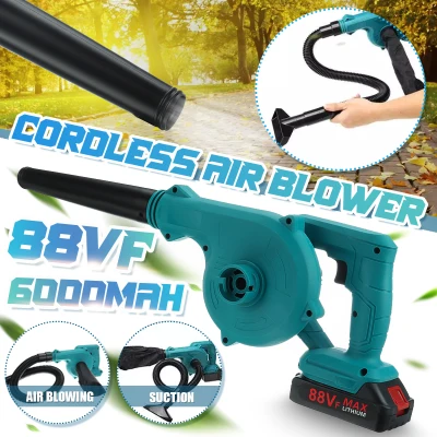 88V Cordless Air Blower Vacuum Variable Speed Blower/Vacuum Power Boost Blower Leaf Wind Blower