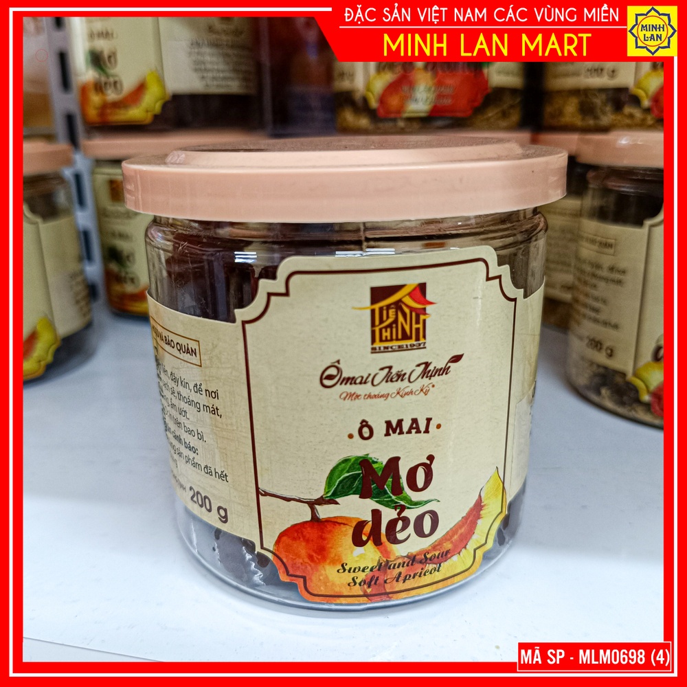 Ô Mai Mơ Dẻo 200g - Ô Mai Tiến Thịnh - Đặc Sản Hà Nội - MLM0698