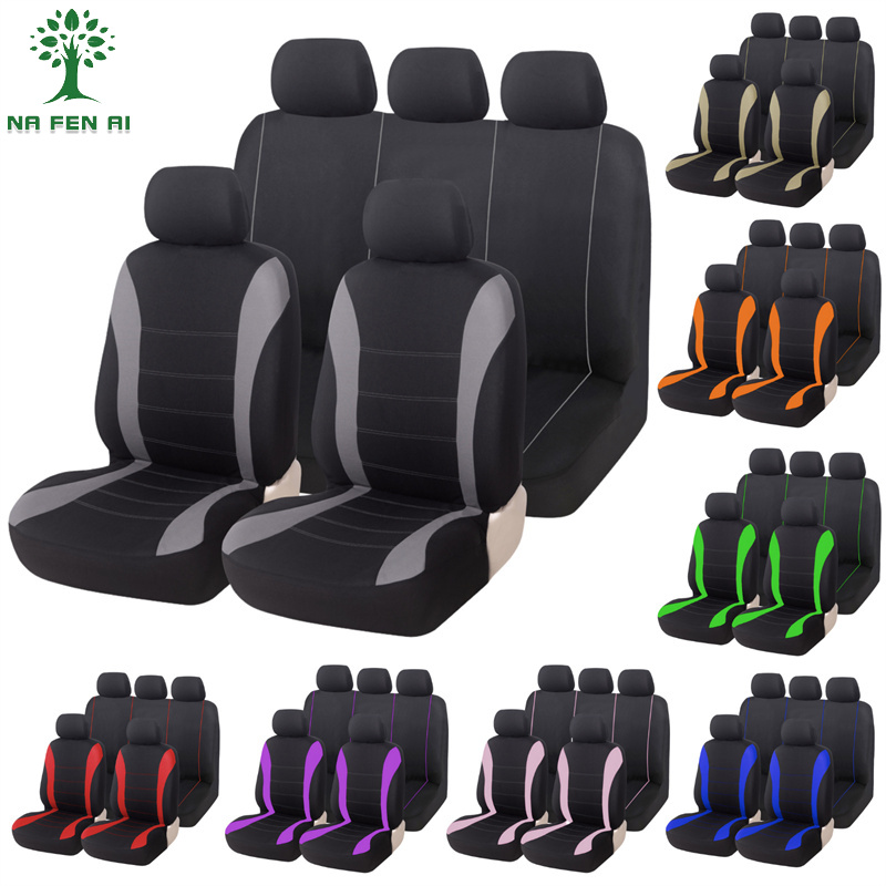 Fabric all-inclusive seat covers, universal car seat covers, seat cushions