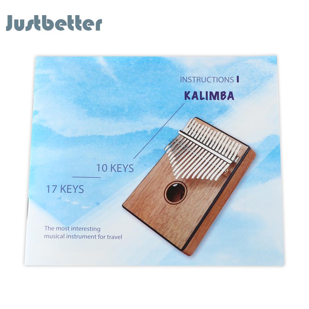 【FreeShpping】Kalimba Sheet Thumb Piano Text Music Book Instrument Guide for Beginners