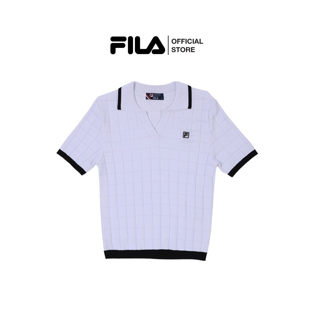 FILA เสื้อครอปผู้หญิง Tennis รุ่น FS2TSG2371F - WHITE ราคา 1,645 บาท*ส่งฟรี