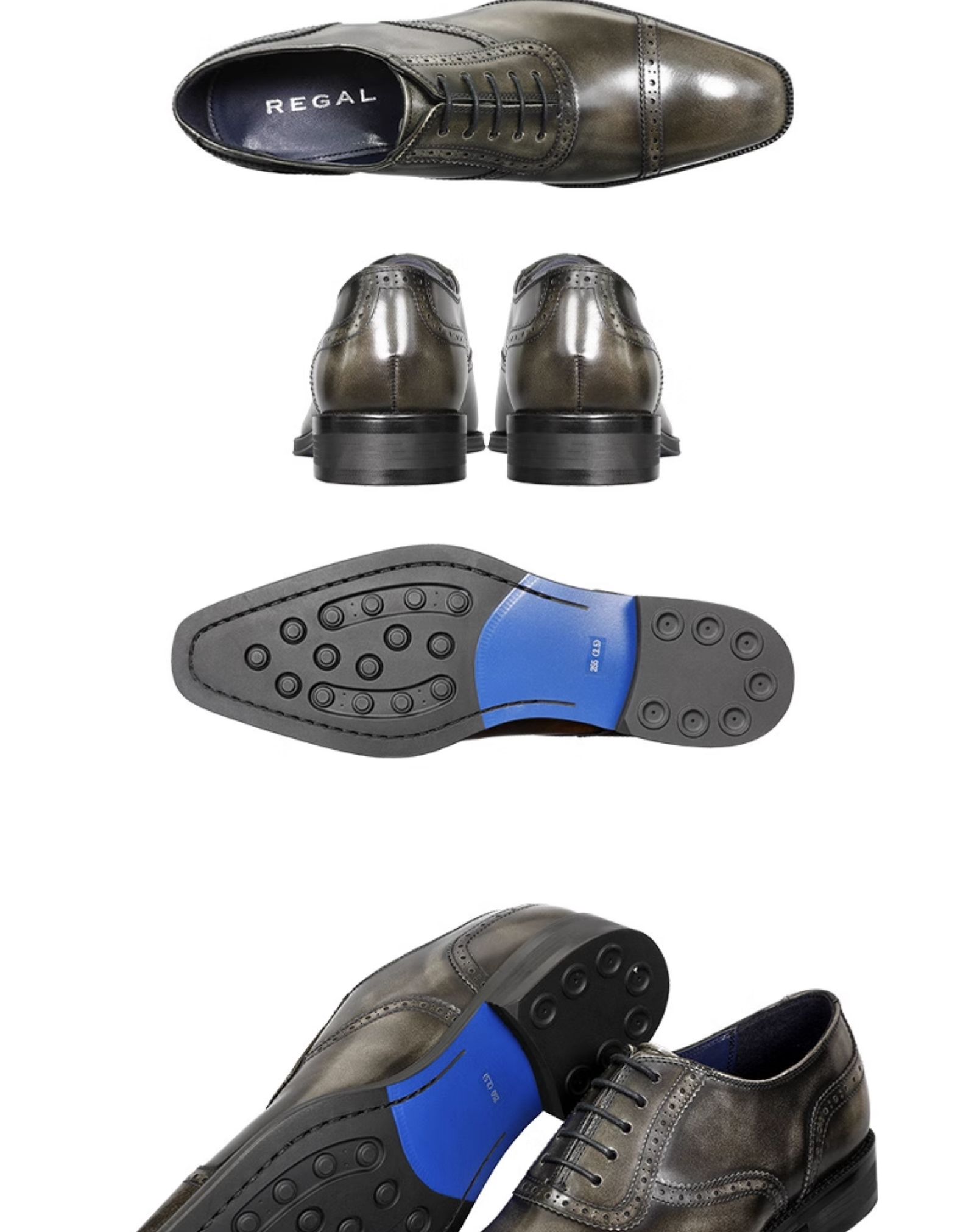 Buy Regal Black Men's Leather Lace Ups Online at Regal Shoes | 8539669-happymobile.vn