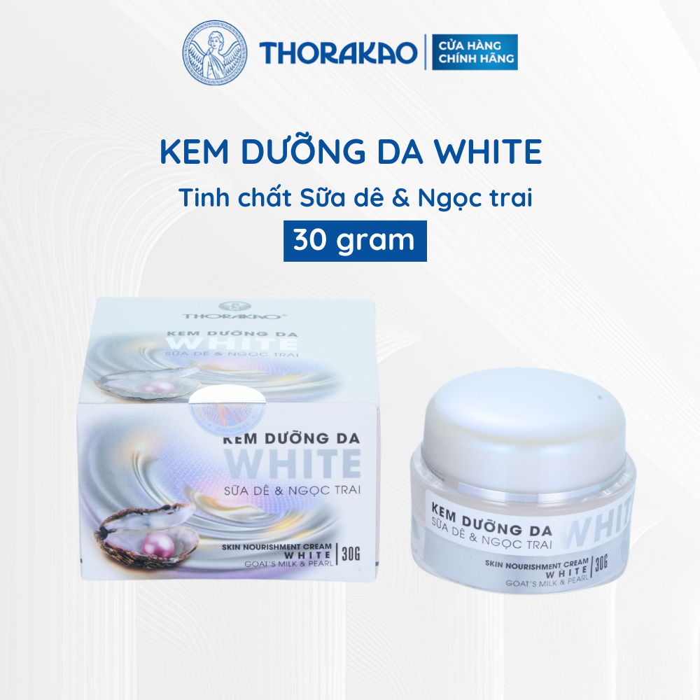 Kem Thorakao Dưỡng Trắng Da Sữa Dê Ngọc Trai 30G