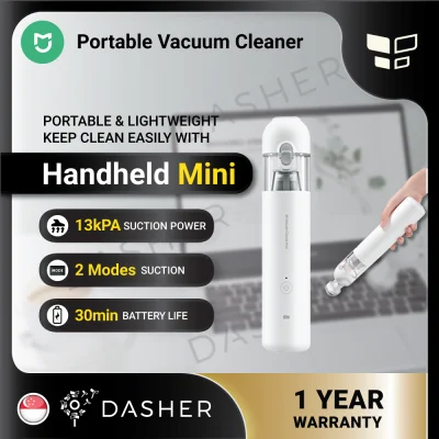 【Multifunctional】Xiaomi Mijia Portable Vacuum Cleaner Mini Wireless Handheld Household Car Vacuum Cleaner Rechargeable