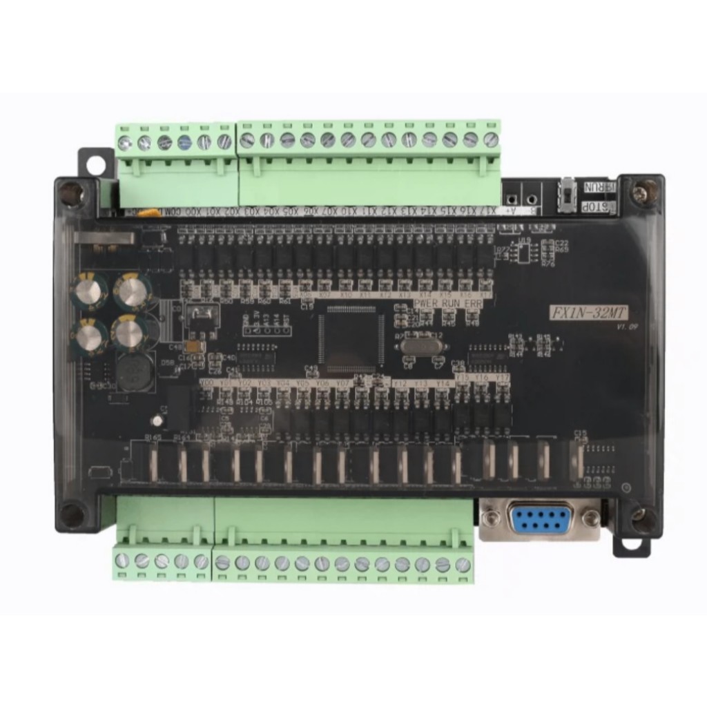 TH FANCO Mitsubishi GXWorks2, Bộ Lập Trình PLC FX3U 32MR FX3U-48MR FX3U-48MT 32MT 14MR RS232 RS485 RTC 6AD2DA FX1N - FX1N-32MT FK