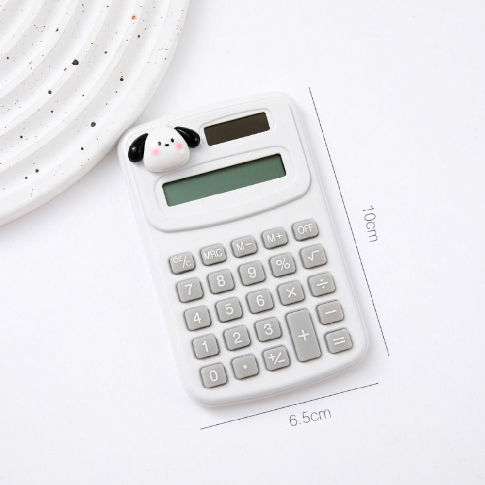 CROSSTIME Động vật hoạt hình Máy tính mini cầm tay dễ thương 8 chữ số Trọng lượng nhẹ Máy tính hoạt hình dễ thương Tính toán thuận tiện Nhỏ Làm việc văn phòng - 5