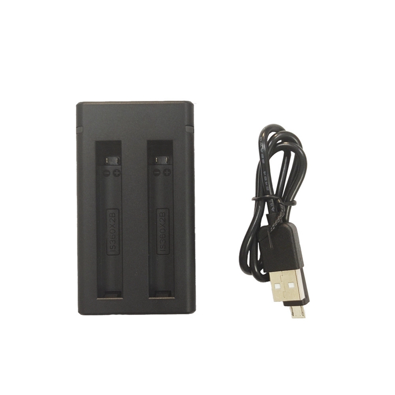 For One X2 Battery Charger Universal 2 Batteries Charger for 2 Action Camera Accessories