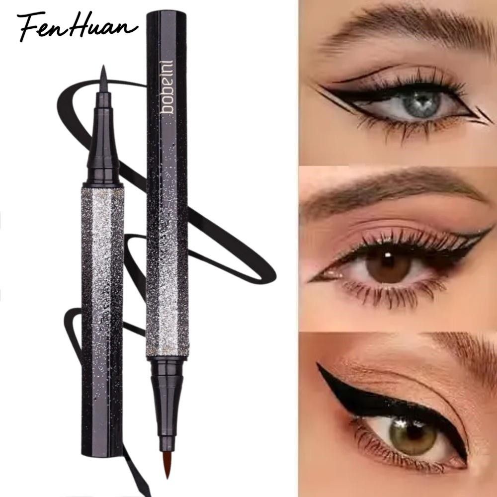 FenHuan bobeini อายไลเนอร์สีดำ/น้ำตาล-กันน้ำและกันเหงื่อ ทนทาน ไม่เวียนศีรษะ มือใหม่ อายไลเนอร์ ราคา 22 บาท*ส่งฟรี