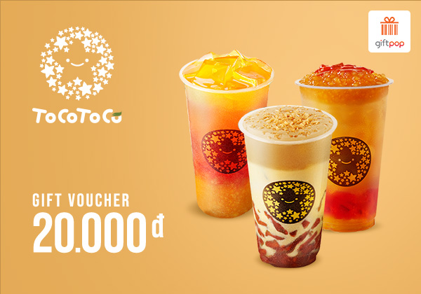 Phiếu quà tặng ToCoToCo 20K