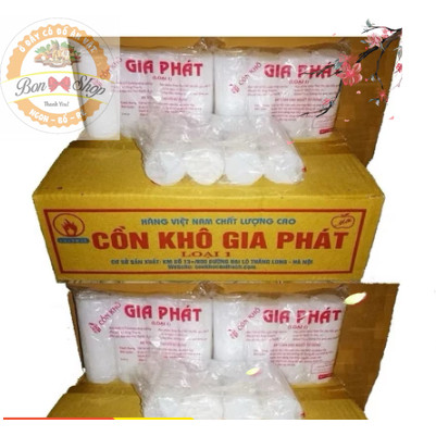 CỒN KHÔ THÀNH PHÁT THÙNG 10 GÓI x 1KG/GÓI