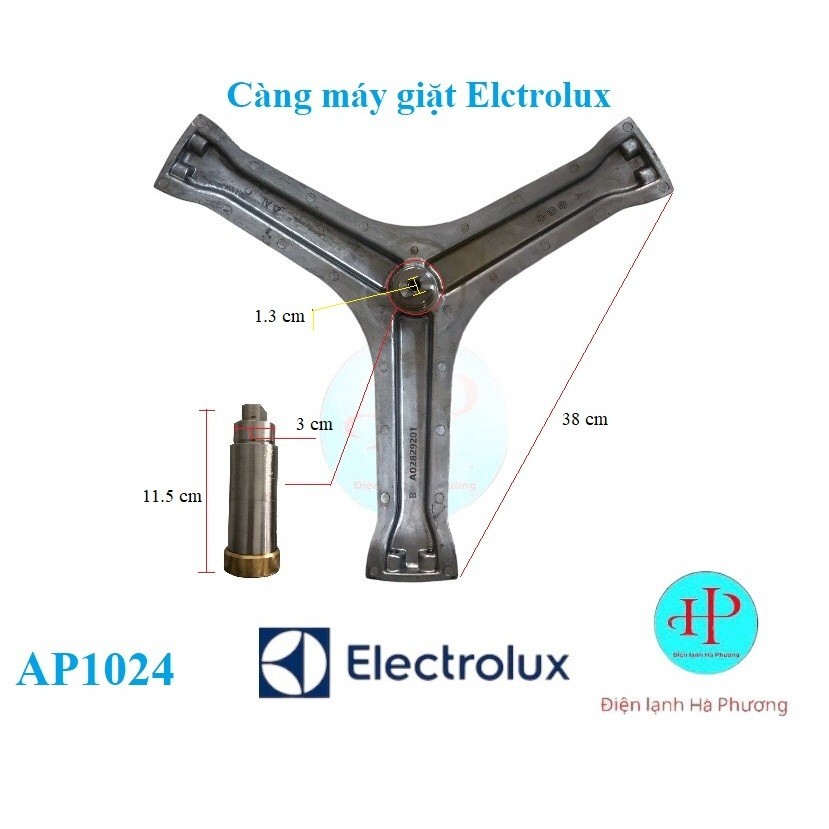 Càng máy giặt Electrolux - Ba chạc Electrolux - Mới hãng - F450