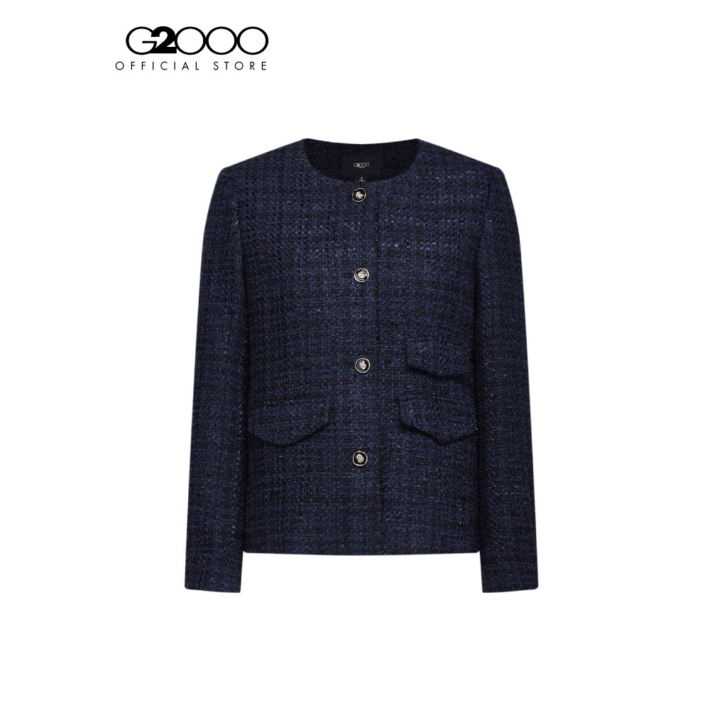 G2000 เสื้อแจ็คเก็ตสำหรับผู้หญิง Regular Fit 4628104079 (Regular Fit) รุ่น 4628104079 NAVY ราคา 3,290 บาท*ส่งฟรี
