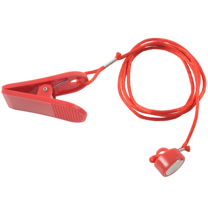 Running Machine Safety Key Treadmill Magnetic Switch Lock Fitness Red
