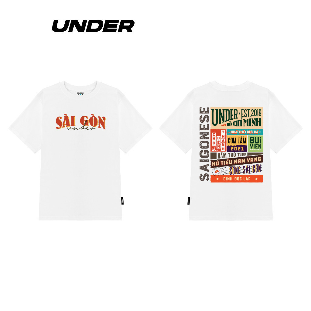 CODDTRJIT2024 Áo thun UNDER Sài Gòn - Saigonese Tee - UTS006s-5xl34YTRYD