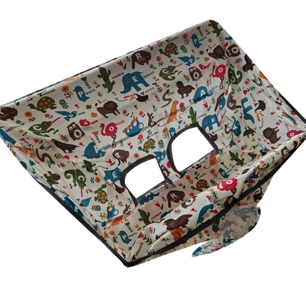 MAELIN Cartoon Shopping Cart Cover Anti-Dirty Waterproof Kids Seat Cushion Item Portable Children Infant Dining Chair Cushion for Grocery Supermarket Traveling
