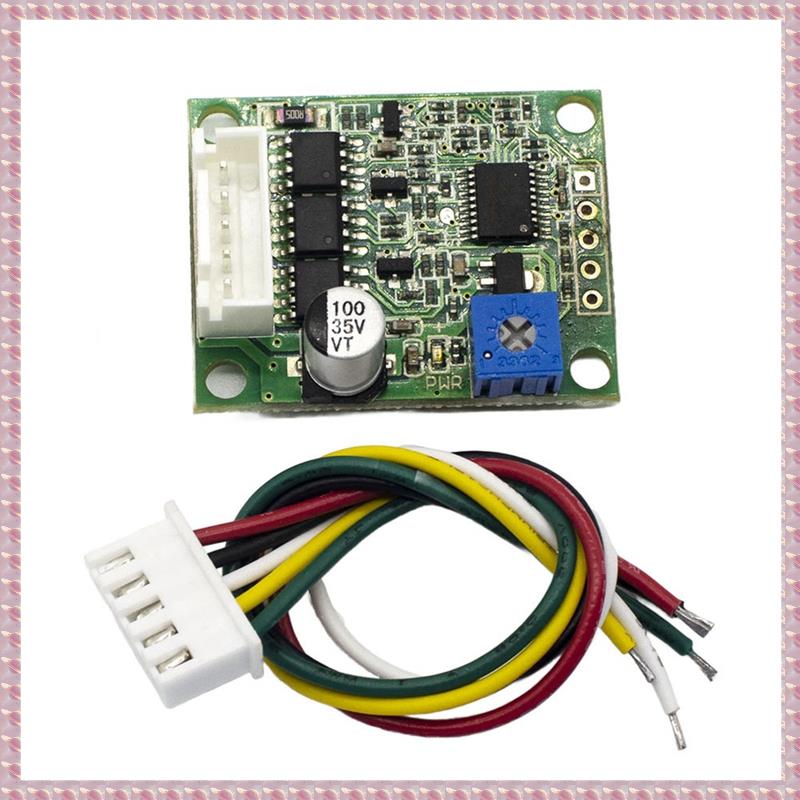 (BMQZ) Green Brushless Motor Driver Board Sensorless Control Board BLDC Speed Controller 3 Phase Gov