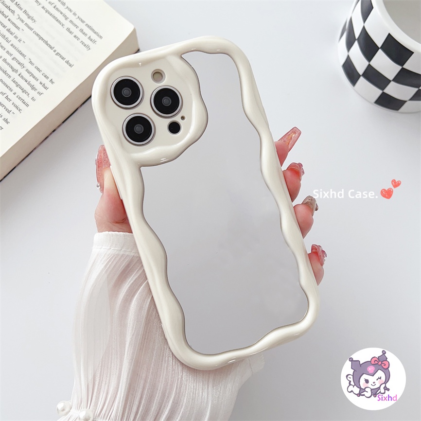 Ốp Lưng Realme C55 C53 C25Y C35 C33 C30 C25 C12 C11 C21Y C25s C15 C20 C3 9i 6i 5i 5 Narzo N53 N55 50A 50i Prime sixhd Ốp Điện Thoại Mềm Tráng Gương 3D Đơn Giản Cho