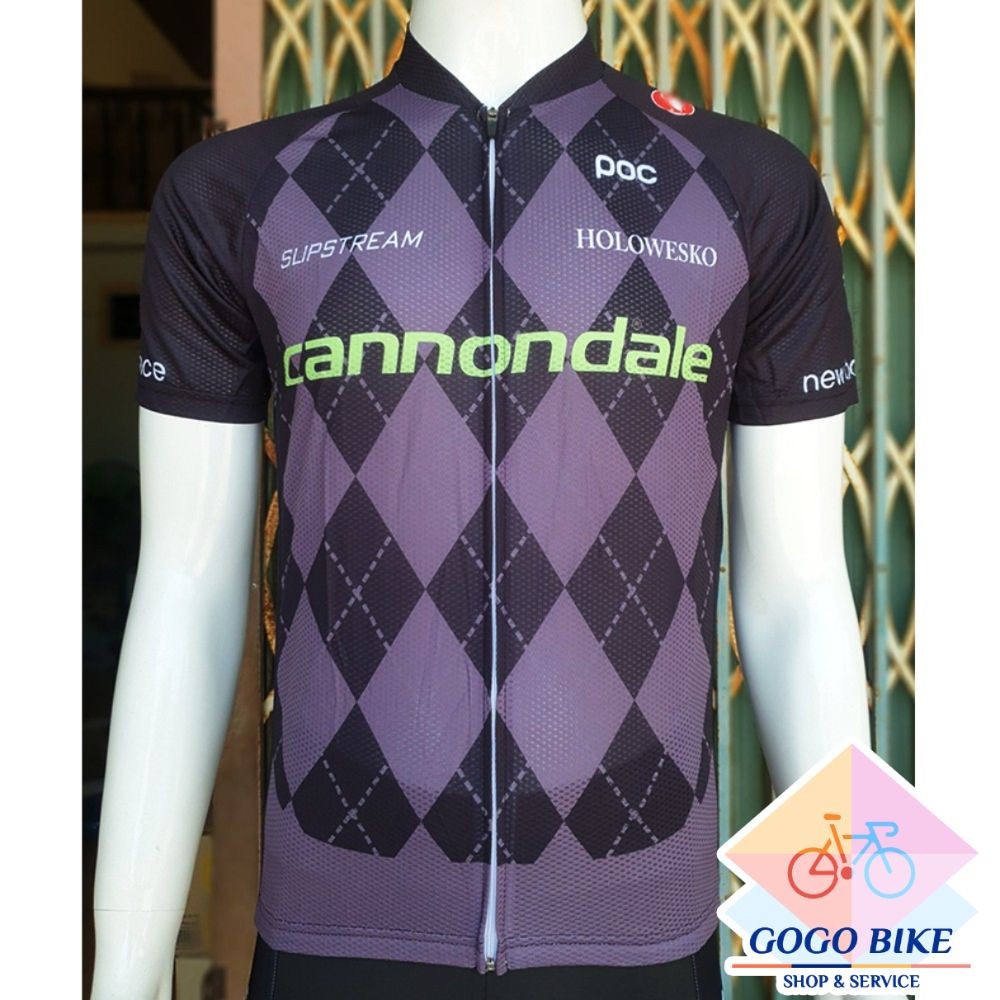 [GoGo Bike] Áo thể thao nam đi xe đạp Cannondale