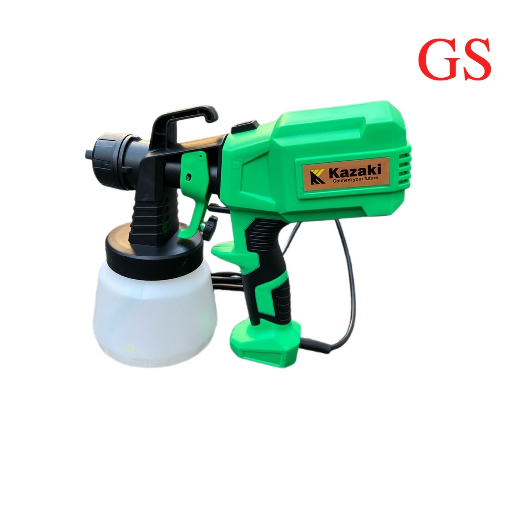 Máy Phun Sơn 380W KAZAKI CN NHẬT Công Suất Lớn Thế Hệ Mới Phun 3 Chế Độ Động Cơ Lõi Đồng thế giới dụng cụ giá sĩ