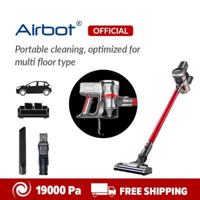 🇸🇬 SG Ready Stocks 🇸🇬 Airbot Supersonics ( Red ) Cordless Handheld Stick Vacuum Cleaner, Sofa and Bed Vacuum Cleaner, Car Vacuum Cleaner, Dust Mite, Slim Portable Wireless Lightweight Floor Cleaner, Vacuum Stick