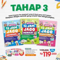 [ABC] READY - Genius 12 Jam Jago Calistung Membaca Menulis Berhitung Ziyad Books