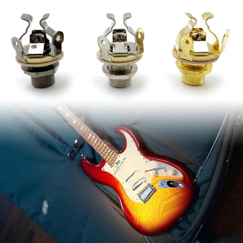Giảm tiếng ồn Mobin đàn guitar jack cắm tốt fidelities âm thanh chuyển Brass xây dựng cho chuỗi Phát hiện rung