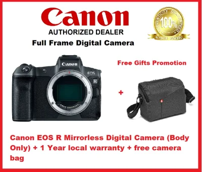 Canon EOS R Mirrorless Digital Camera (Body Only) + 15 months local warranty + free camera bag + additional free gifts