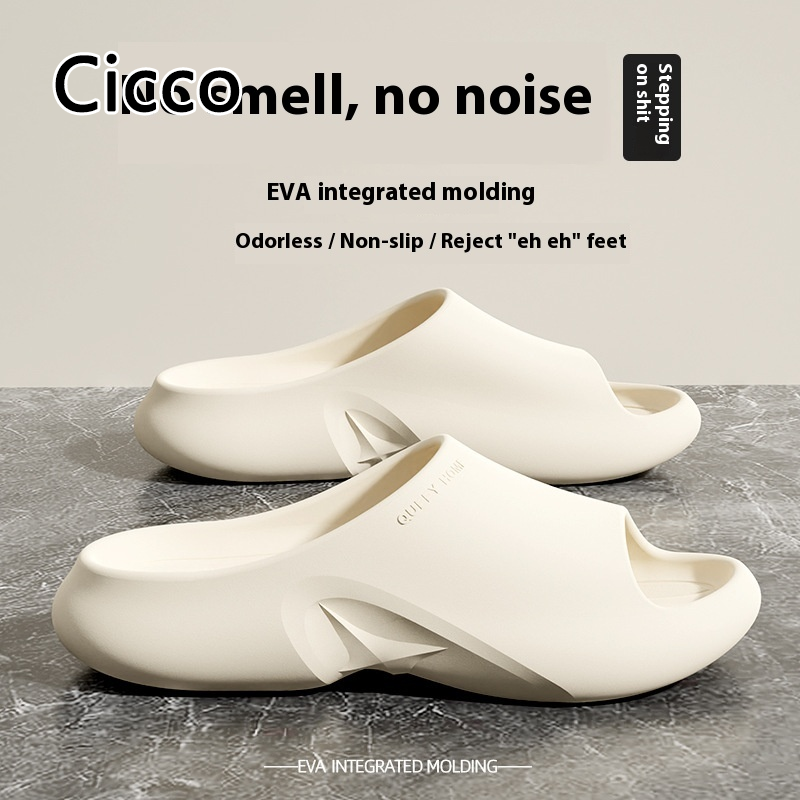 Cicco EVA đúc Dép unisex cho trong nhà & sử dụng ngoài trời, chống trơn trượt, không mùi