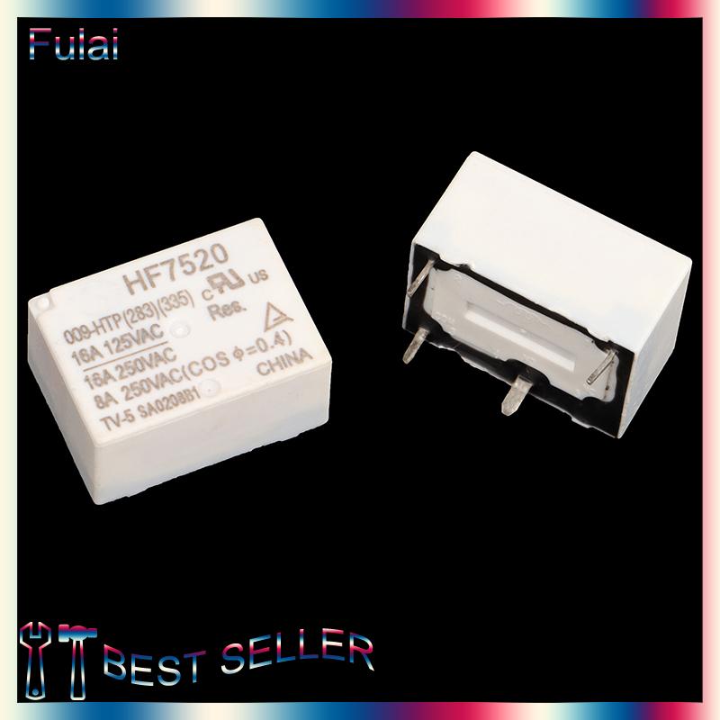 Fulai Hf7520 009-htp tải cao 10a 16A thường mở 4-pin kê nhiệt độ không đổi điện sưởi ấm ấm tiếp sức