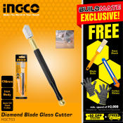 Ingco Glass Cutter Diamond Blade Auto Oil Cutting Pencil