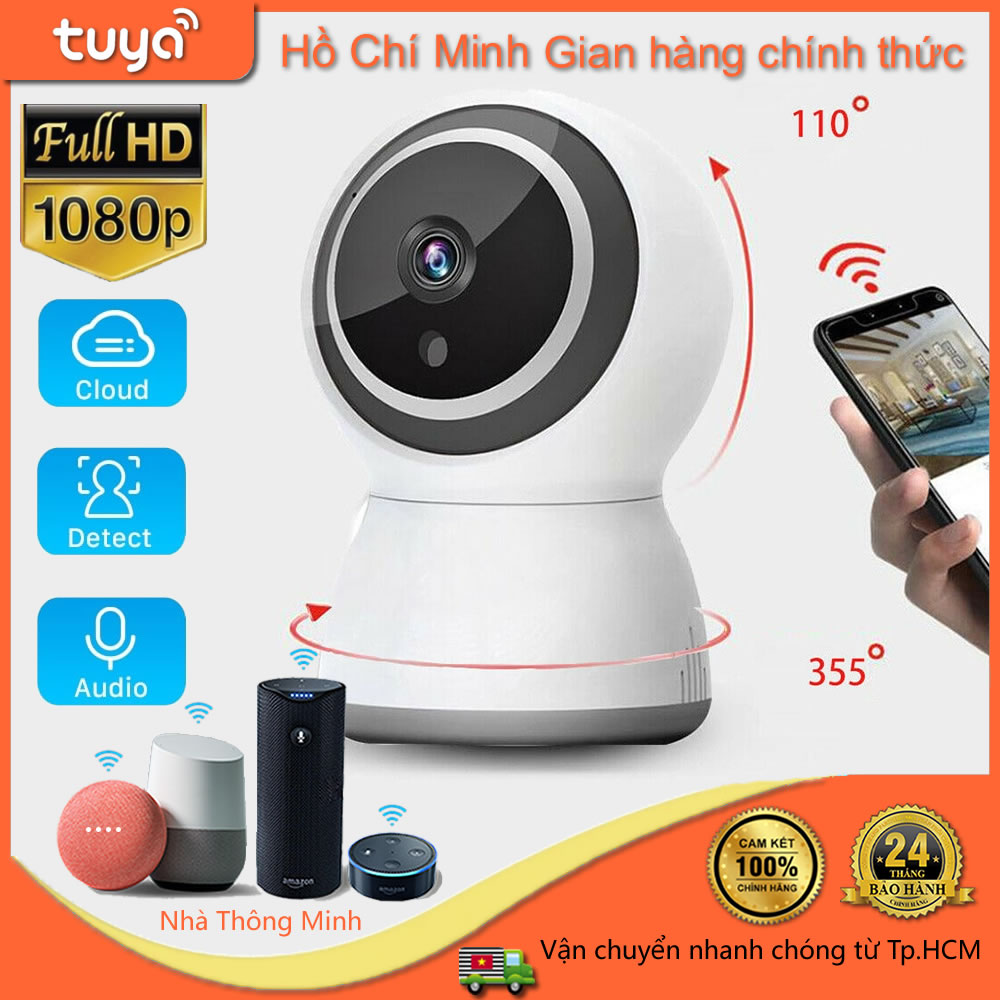 Camera ip hd 1080p tuya thông minh không dây wifi ip camera giám sát an ninh trong nhà camera quan sát âm thanh 2 chiều thú cưng màn hình