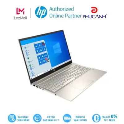 [Voucher 1 triệu đồng đơn hàng từ 7 triệu]Laptop máy tính xách tay HP Pavilion 15-eg0513TU 46M12PA (i3-1115G4/ 4GB/ 256GB SSD/ 15.6FHD/ VGA ON/ Win10/ Gold) Hàng chính hãng