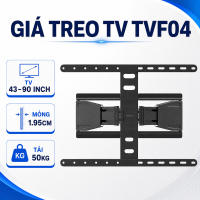 Giá Treo Tivi Gắn Tường Hyperwork TVF04 Siêu Mỏng Hỗ Trợ TV 43-90 Inch Chịu Tải 50kg Chuẩn VESA