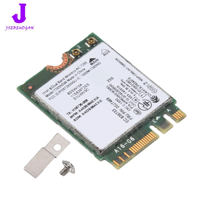 【Huang Li Electronics】1 PCS AC7265 7265NGW WiFi Card FRU00JT469 802.11AC NGFF BT4.0 Replacement Parts Accessories for E550 E455 E555 Series ราคา 84 บาท*ส่งฟรี