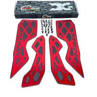 Akai Akai Racing Karpet Pijakan Kaki Nmax Turbo untuk Yamaha Nmax Nmax Neo-S Nmax Turbo Tech Max Ultimate Full Cnc bundle Cnc Premium Pemasangan Pnp Finishing Halus Rapi Motorcycle Bahan Cnc Premium Warna Dijamin Tidak Cepat Pudar