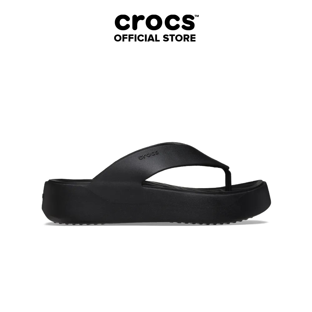 Dép Xỏ Ngón Nữ Crocs Getaway Platform - Black