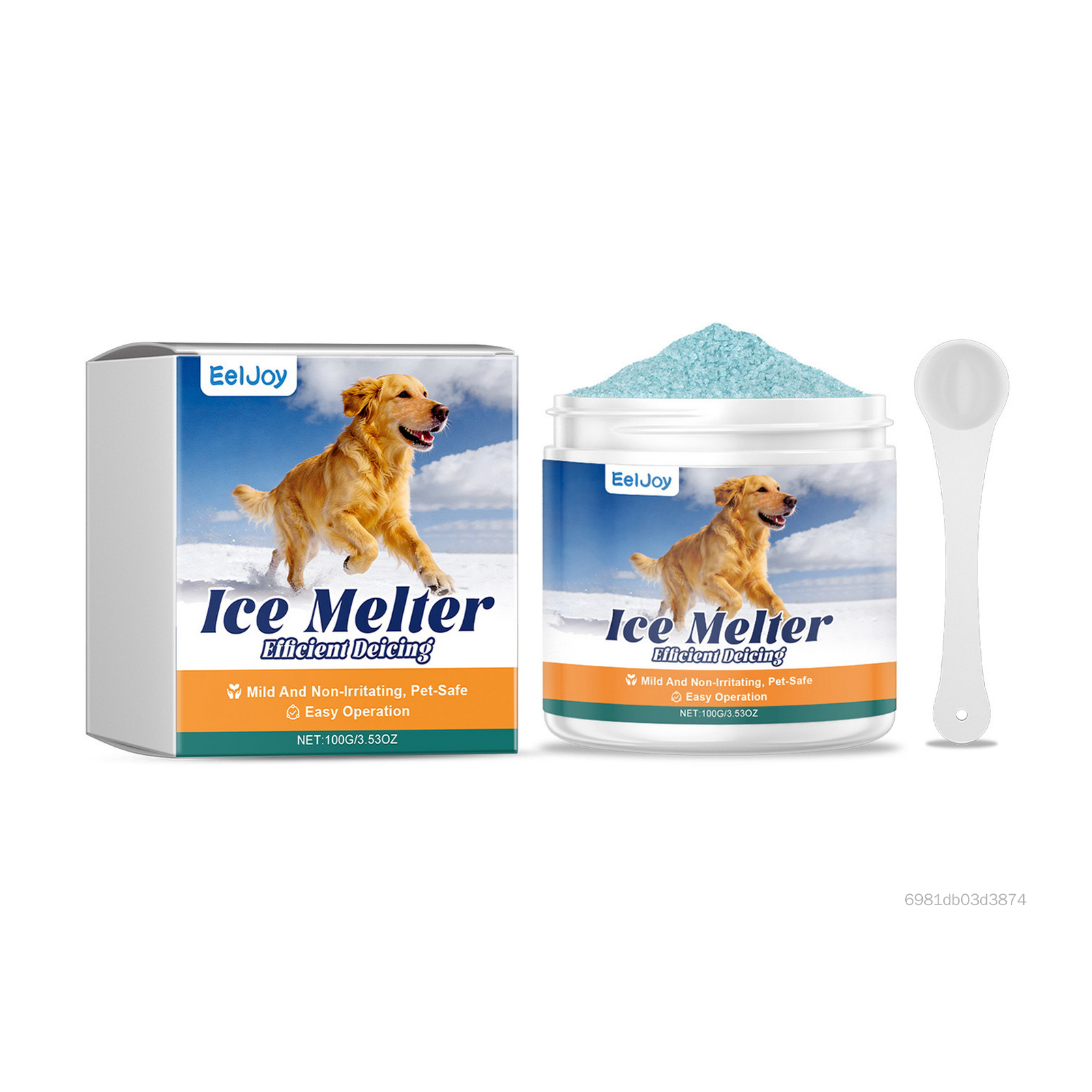 Máy Làm Đá Thân Thiện Với Thú Cưng 100g Chất Khử Băng An Toàn Cho Chó Mèo Với Công Thức Thân Thiện Với Môi Trường Winsky-VN