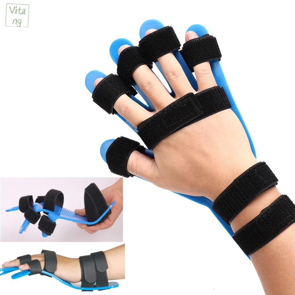 VITANG Giữ ngón tay cố định Bảng chỉnh sửa ngón tay Có thể điều chỉnh Loại mở rộng Dụng cụ chỉnh hình cổ tay và ngón tay Nẹp chỉnh hình Giá đỡ riêng biệt Tấm hỗ trợ nẹp tay Dụng cụ chăm sóc ngón tay