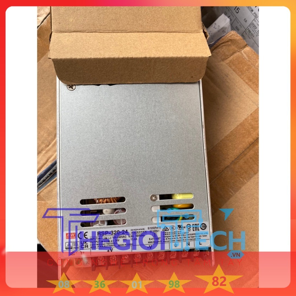 TH Bộ nguồn MeanWell - RSP-320-24 BH 10N